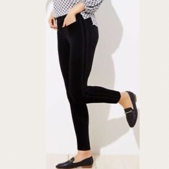 Loft Velvet Modern Skinny Jeans NWT - Picture 2 of 7